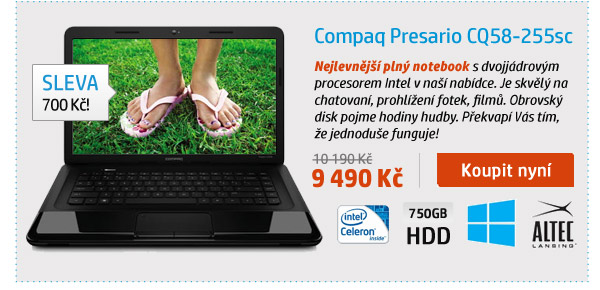 Compaq Presario CQ58-255sc