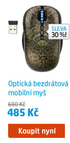 Optická bezdrátová mobilní myš