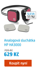 Analogová sluchátka HP HA3000
