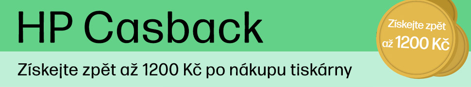 Cashback až 1200 Kč k vybraným laserovým a tankovým tiskárnám