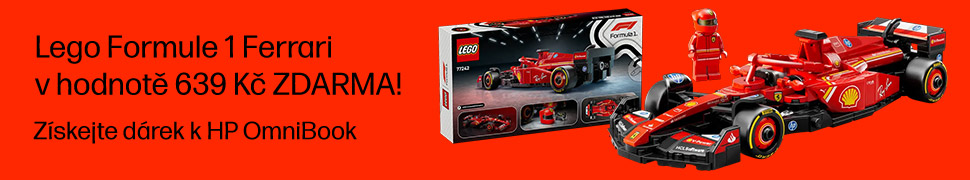 Lego Ferrari F1 ZDARMA k novinkám HP OmniBook