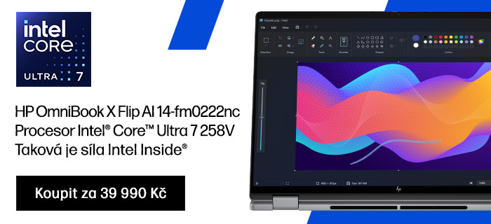 Vysoký výkon HP OmniBook s procesory Intel® Core™ Ultra