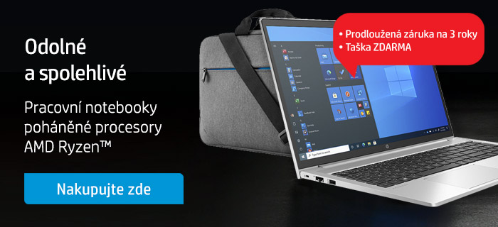 Pracovní notebooky s AMD Ryzen™