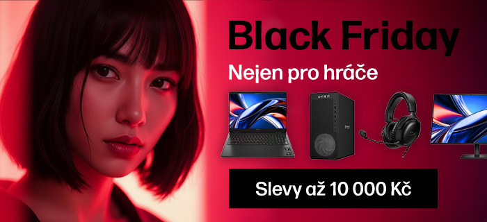 Black Friday - slevy až 10 000 Kč nejen pro hráče