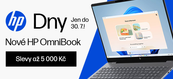 Novinky &#127381; HP OmniBook. <br>Snížení cen až o 5 000 Kč!