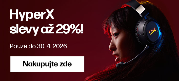 HyperX slevy až 29%!
