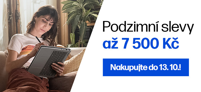 Podzimní slevy až 7 500 Kč
