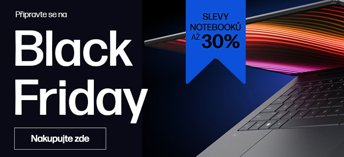 Připravte se na Black Friday! Nakupujte dokud je plný sklad.