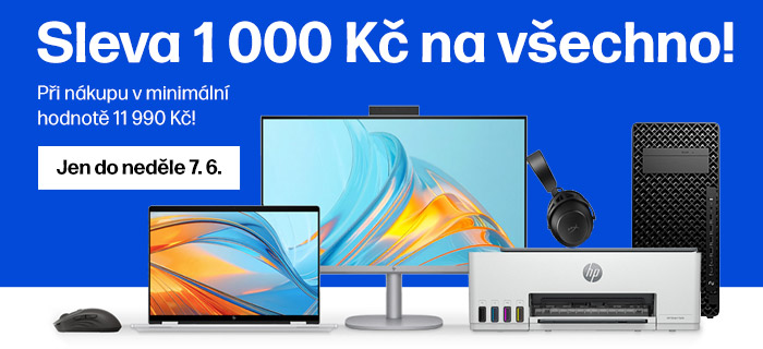 Sleva 1 000 Kč na všechno! Pouze do neděle!