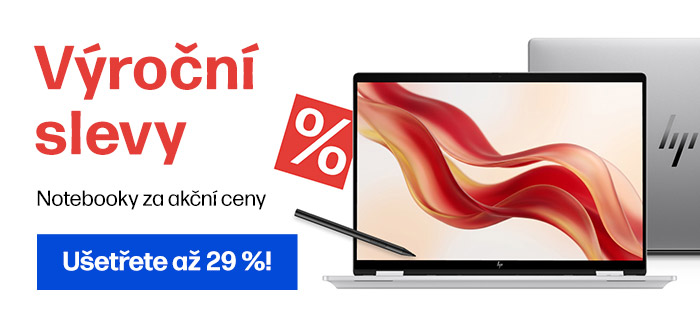 Výroční slevy notebooků až 29 %!