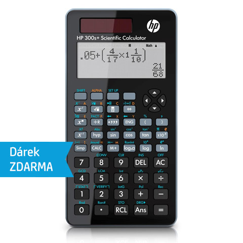 -	HP 300s+ Vědecký kalkulátor 