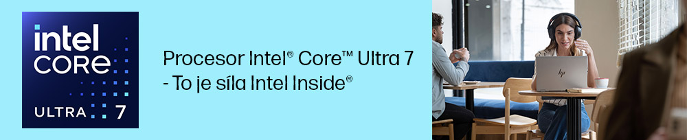 Procesor Intel® Core™ Ultra 7- To je síla Intel Inside®.