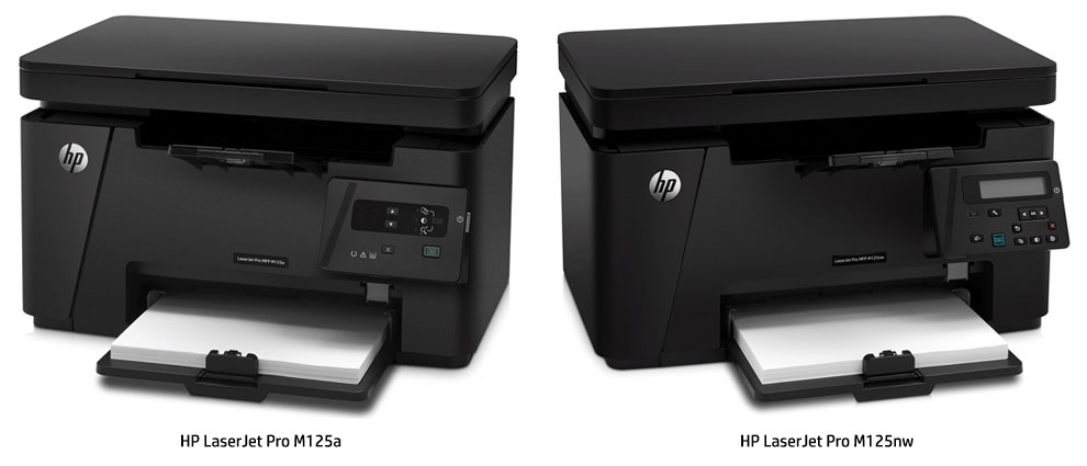 HP LaserJet Pro M125a a HP LaserJet Pro M125nw