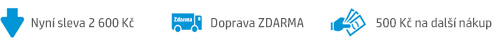 Sleva 2600 Kč, doprava zdarma, 