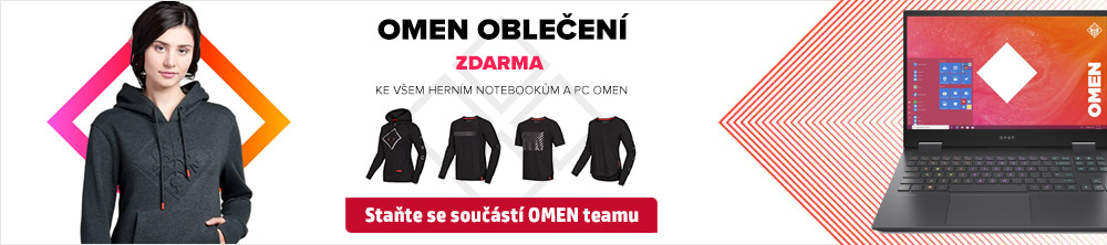OMEN oblečení zdarma