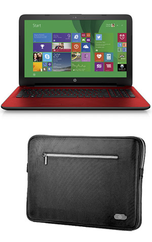 Notebook HP 15 s pouzdrem HP 