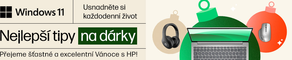 Šastné a excelentní Vánoce s HP