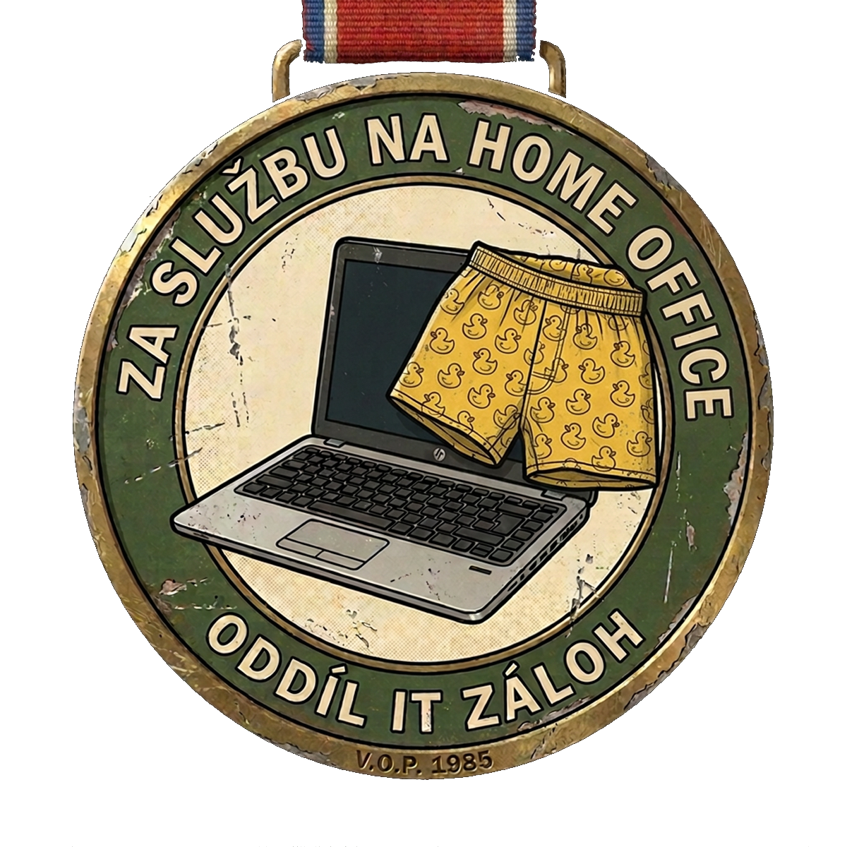 Čestný odznak za věrnou službu na home office