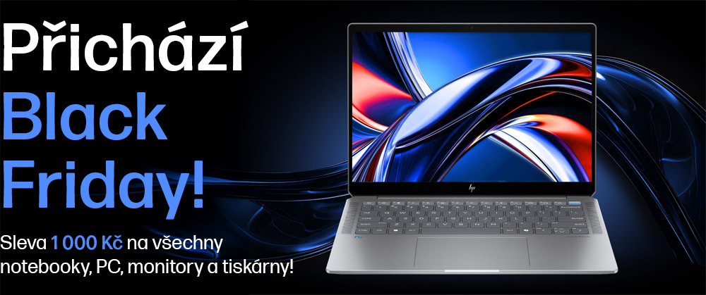 1000 Kč sleva na všechny notebooky a PC!